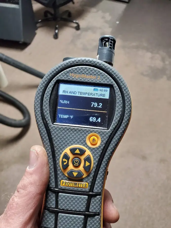 Moisture meter humidity assessment for Mold Remediation & Removal in Fairview